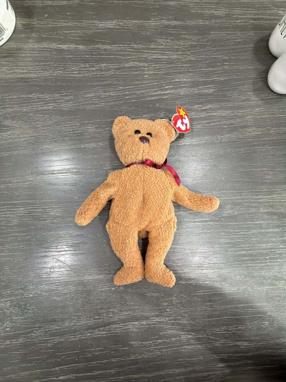 Ty Beanie Babies Curly The Bear 1996